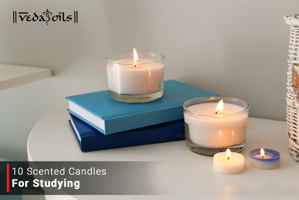 10 Best Scented Candles For Studying & Focus VedaOils