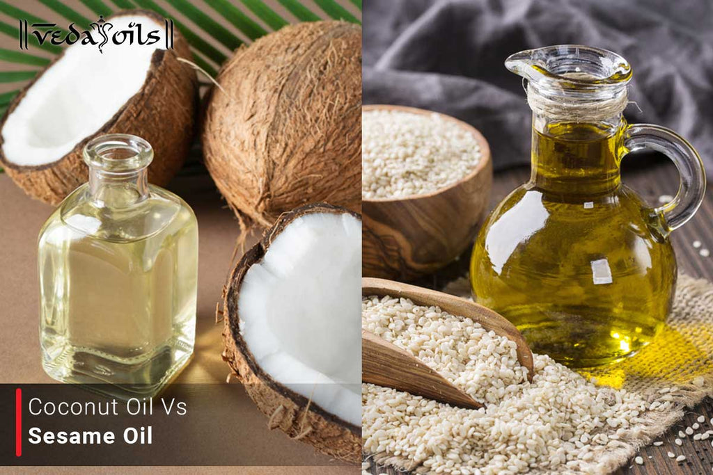 Coconut Oil vs Sesame Oil Which One Is Better For Hair VedaOils