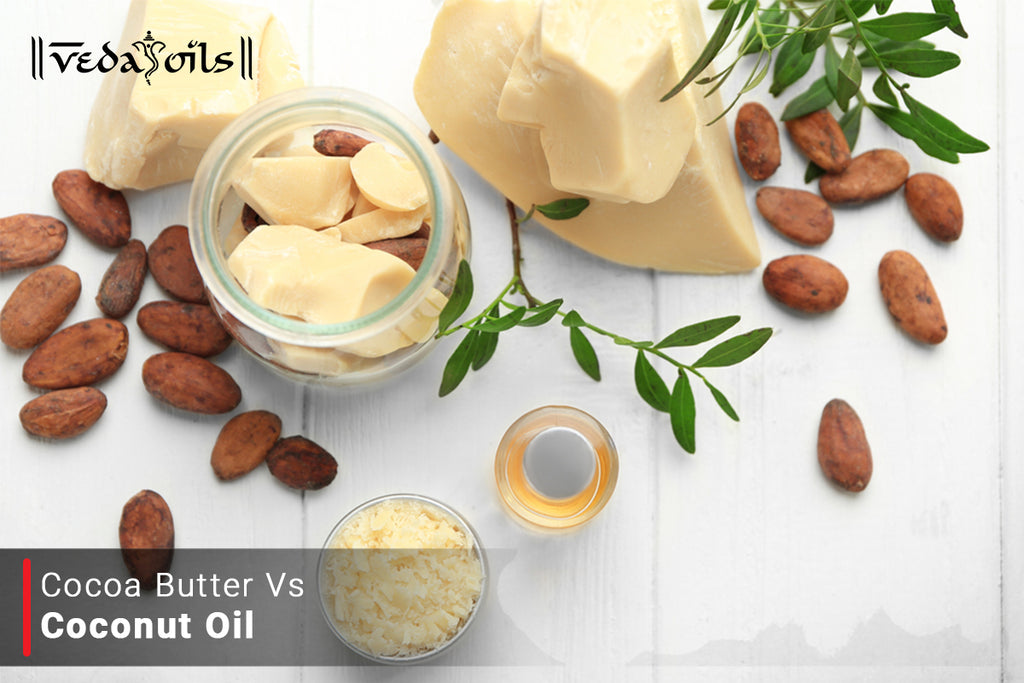 Cocoa Butter Vs Coconut Oil Which One Is Better For Your Skin? VedaOils