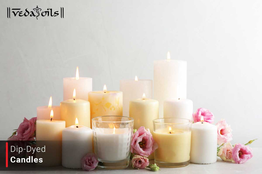 Homemade Diy Dip Dye Candles Easy DIY Dip Dye Candles VedaOils