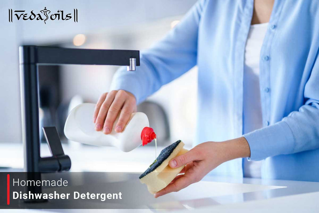 Homemade Dishwasher Detergent Steps to Make Dishwasher at Home VedaOils