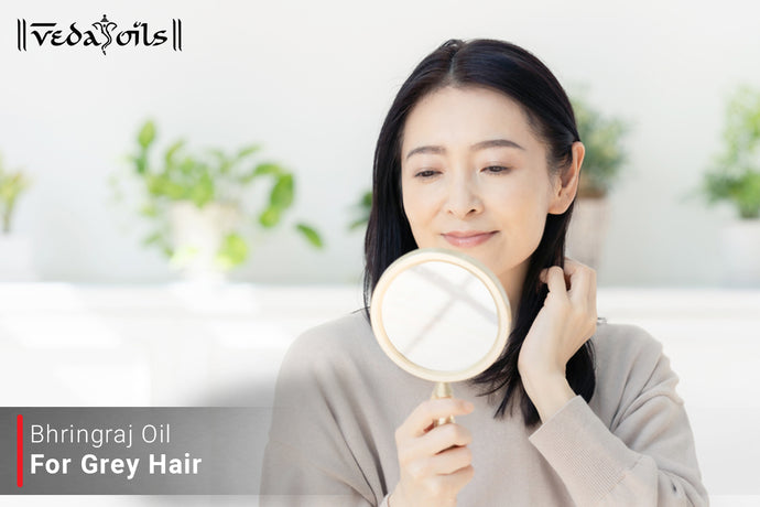 Bhringraj Oil For Grey Hair - No More Worries