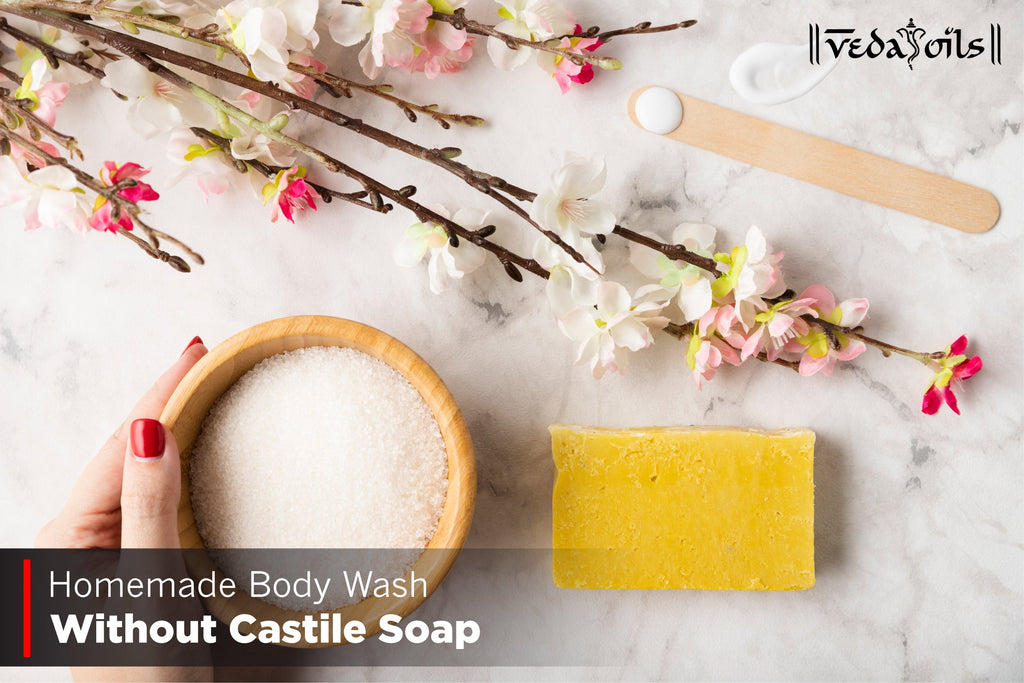 Homemade Body Wash Without Castile Soap DIY Body Wash Without Castile
