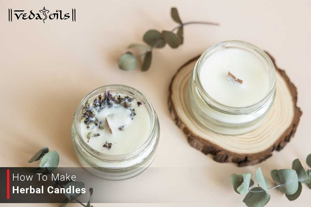 How To Make Herbal Candles at Home VedaOils