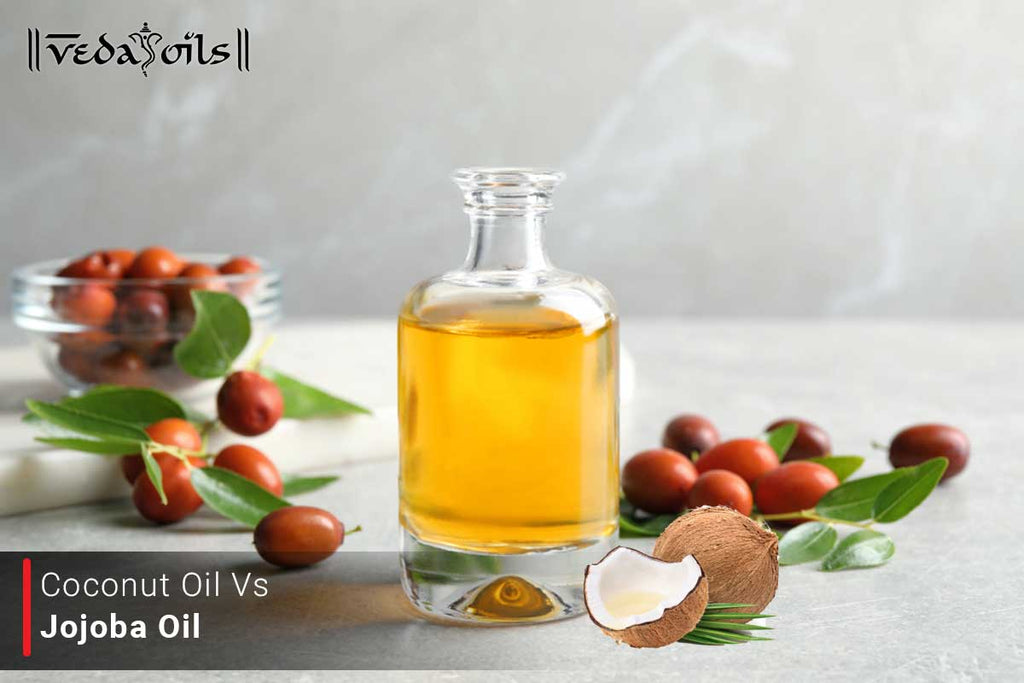 Coconut Oil VS Jojoba Oil Which One Is Better For Skin & Hair VedaOils