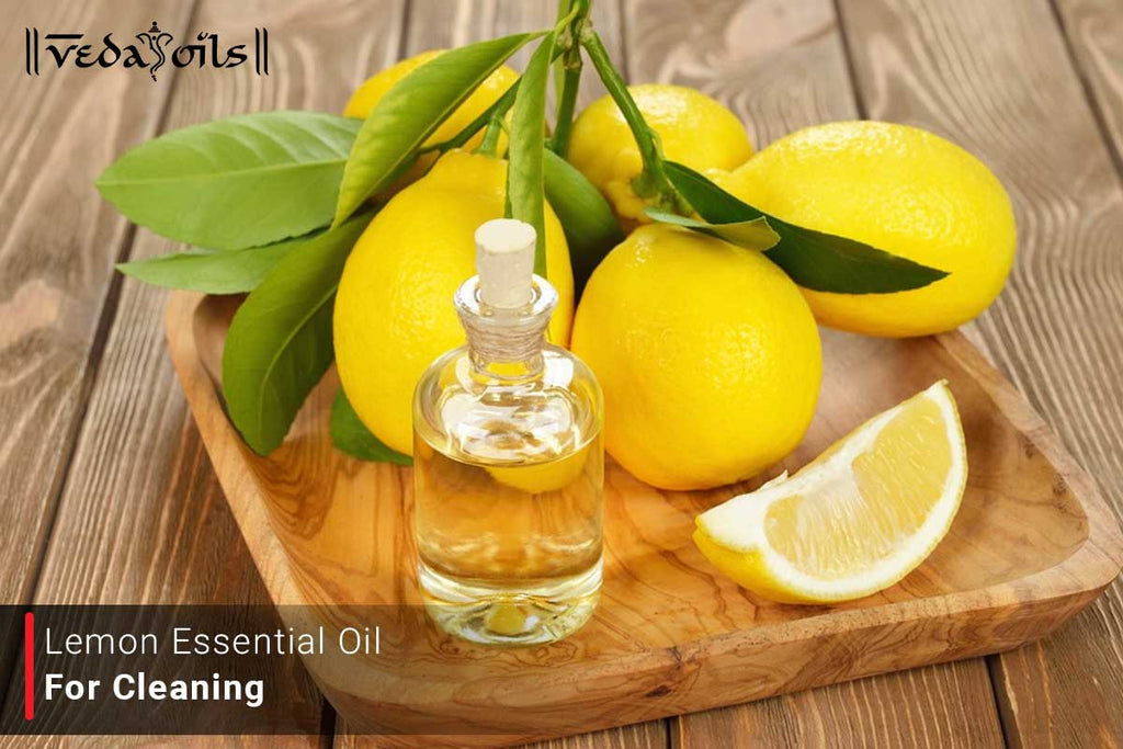 Lemon Essential Oil For Cleaning Tips & DIYs VedaOils