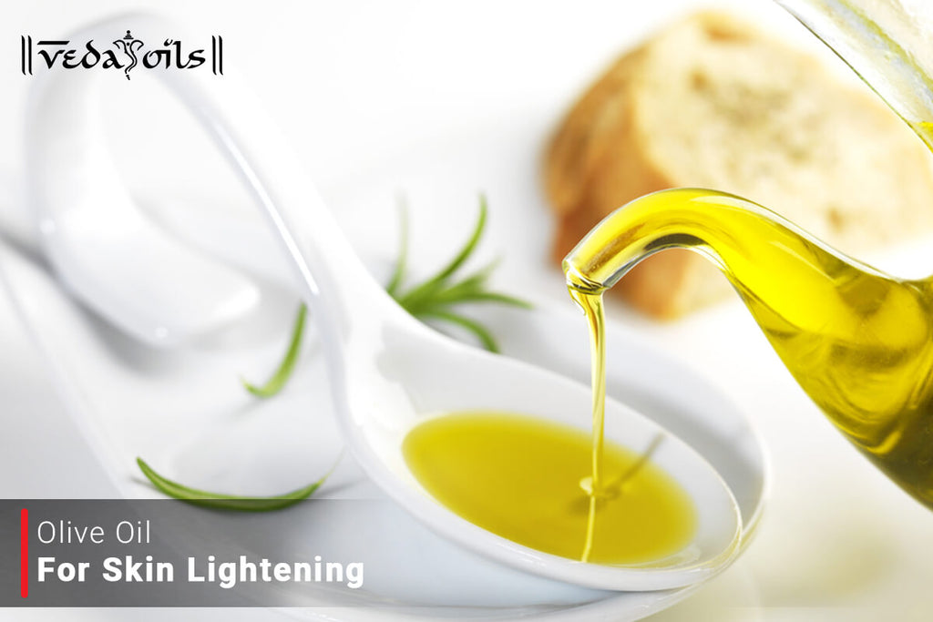How to Use Olive Oil for Skin Lightening Brighter Skin at Home VedaOils