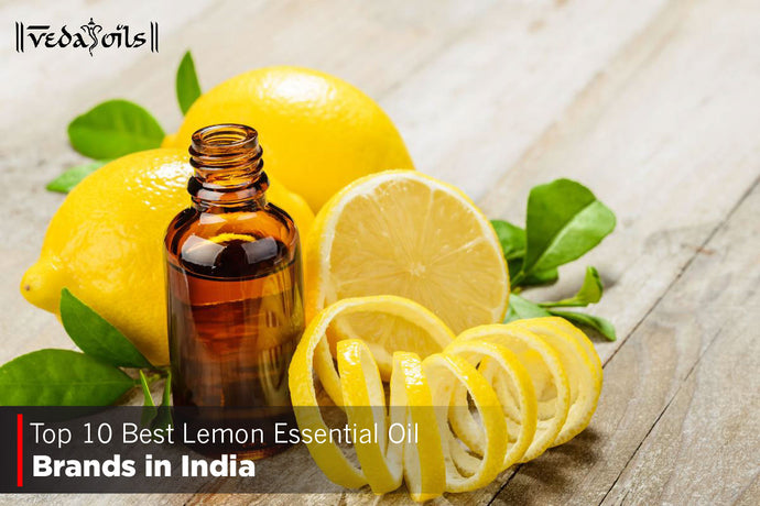 Lemon Essential Oil Brands in India 2024