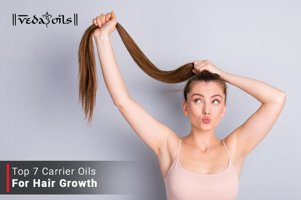 7 Best Carrier Oils For Hair Growth and Thickness VedaOils