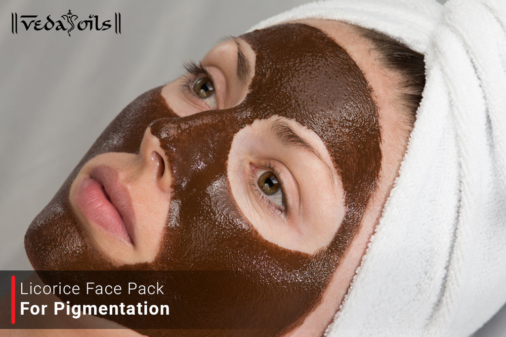 Licorice Face Pack For Pigmentation Easy DIY Recipe VedaOils