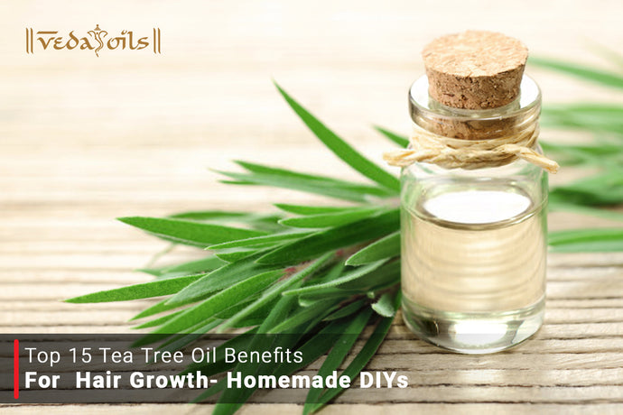 15 Benefits of Tea Tree Oil for Hair Growth - Homemade DIYs