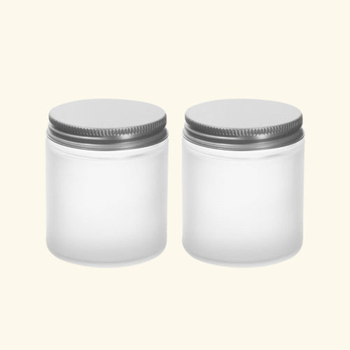 Frosted Candle Jars 100 Ml 
