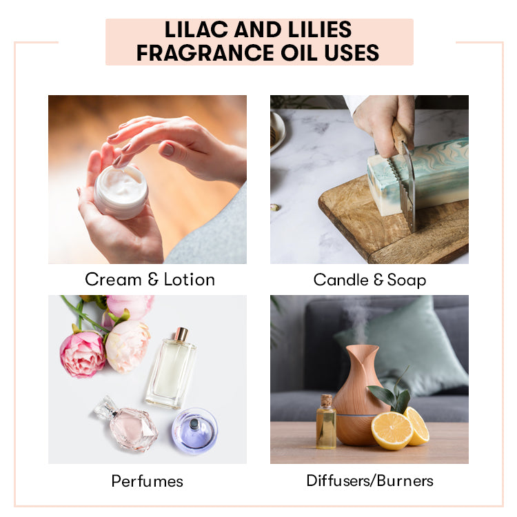 Buy Lilac Lilies Fragrance Oil Online in India at Low Prices