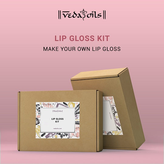 DIY Lip Gloss Making Kit Make Your Own Lip Gloss at Home VedaOils