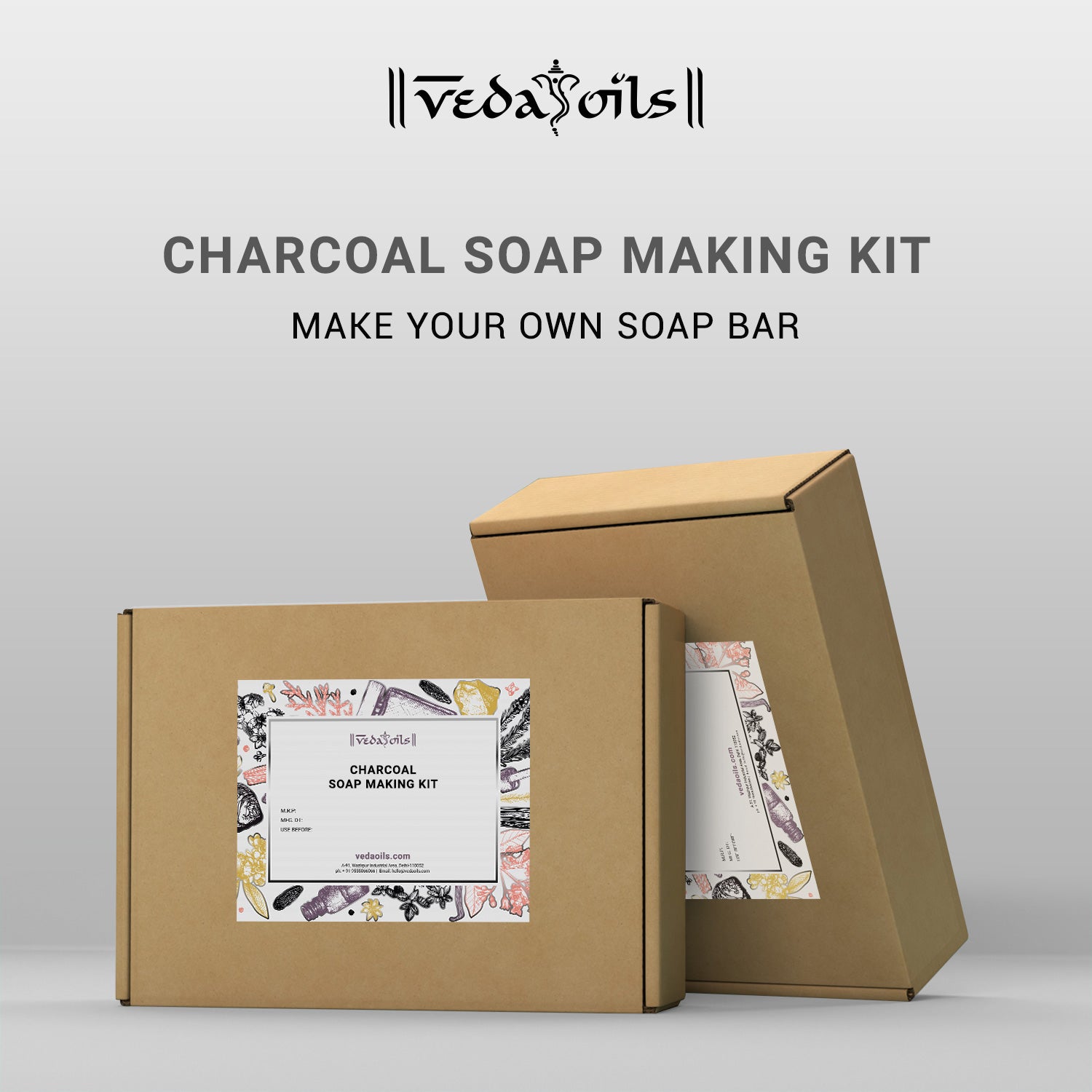 Charcoal Soap Making Kit