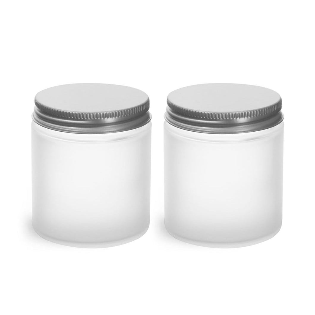 Frosted Candle Jars 100 Ml - Buy 1 Get 1 ( BOGO Offer)