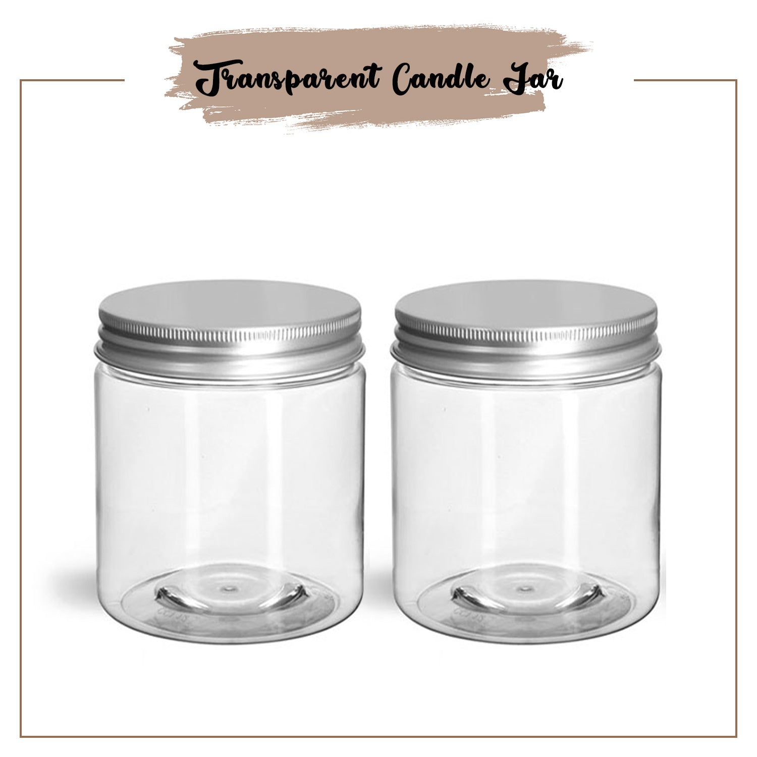 Transparent Candle Jar Online