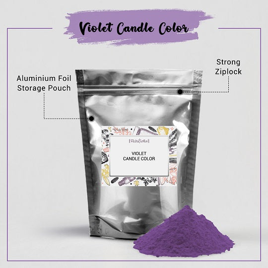 violet candle color