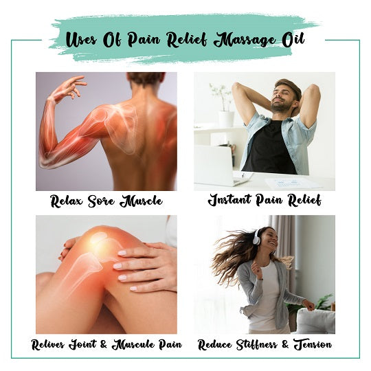 Pain Relief Massage Oil Uses
