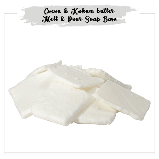 Cocoa & Kokum Butter Melt & Pour Soap Base