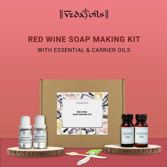 Red Wine Soap Making Kit VedaOils