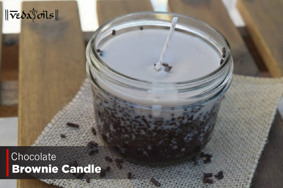 How to Make Chocolate Brownie Candle