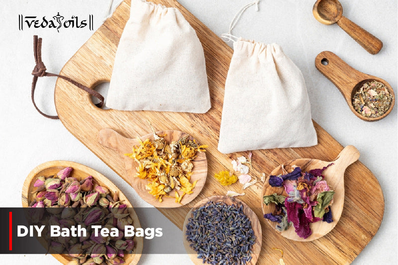 DIY Bath Tea Bags Recipe - How To Use & Benefits