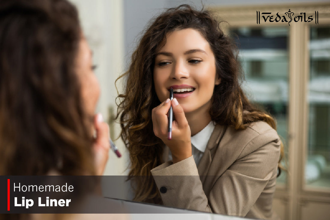 DIY Lip Liner -  Easy Steps to Maintain Your Lip Care