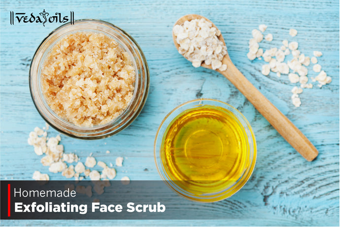 Homemade Exfoliating Scrub For Face - DIY Recipe For Glow Skin
