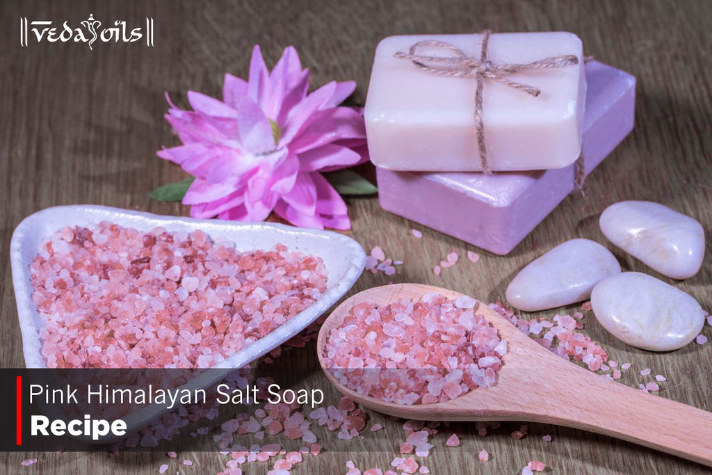 Homemade Pink Himalayan Salt Soap Recipe Natural Pink Himalayan Salt