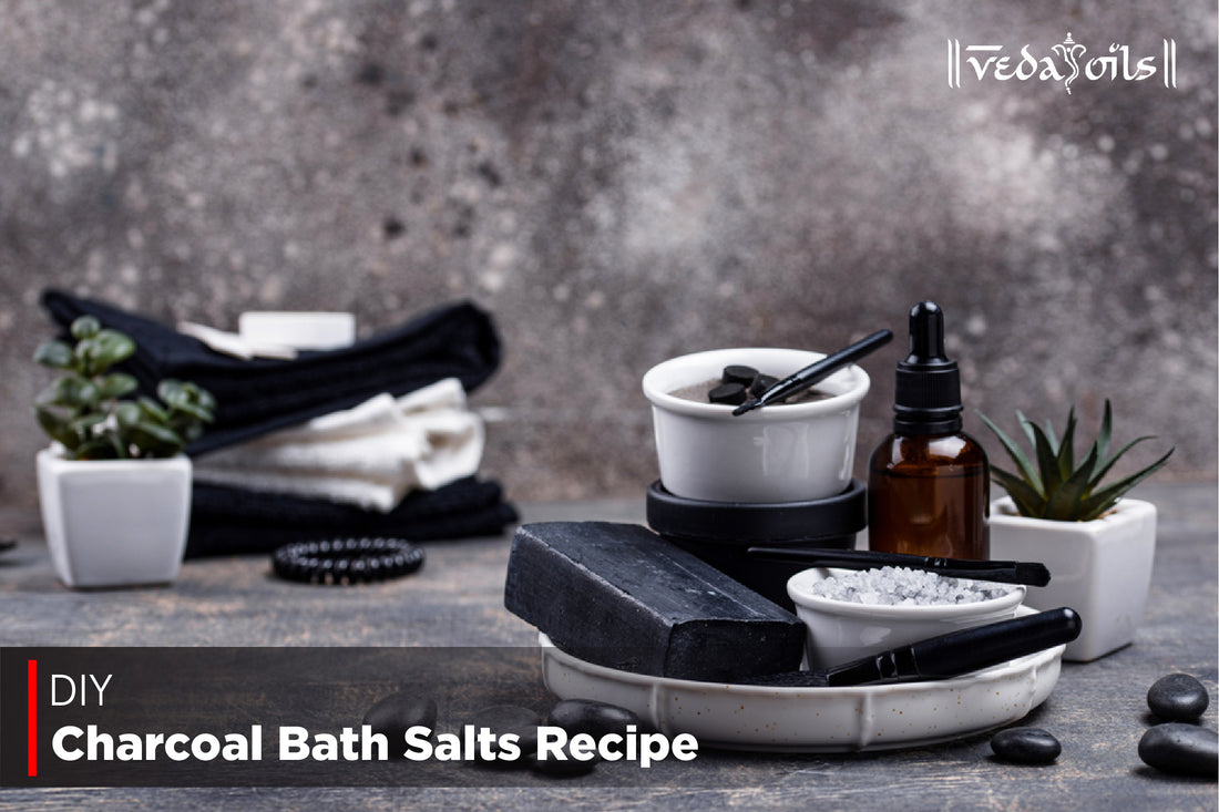 How To Make Charcoal Bath Salts at Home
