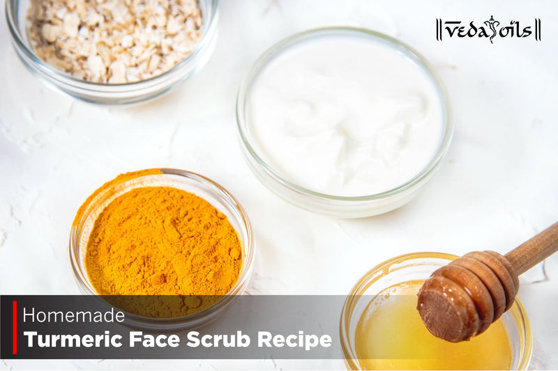 How To Make Turmeric Face Scrub at Home - Easy DIY Recipe