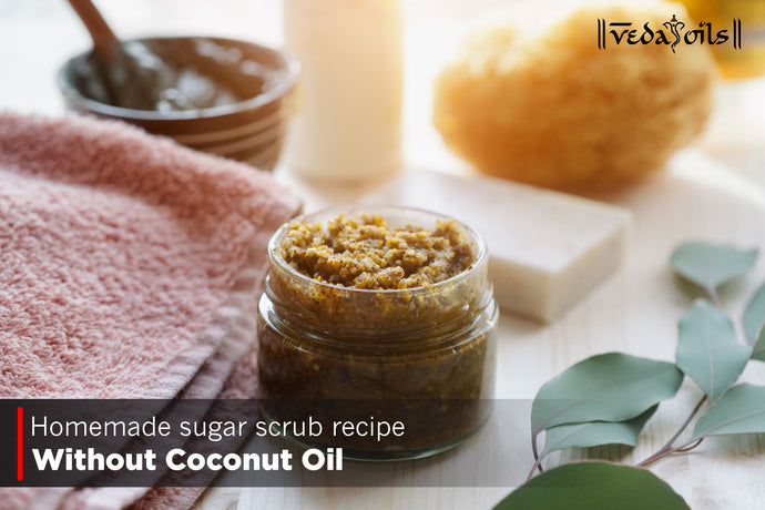 Homemade Sugar Scrub Recipe Without Coconut Oil - Easy DIY Recipe