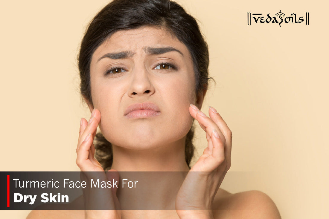 Homemade Turmeric Face Mask For Dry Skin