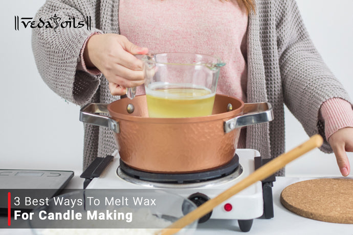 How To Melt Wax For Candle Making in 3 Easy Steps