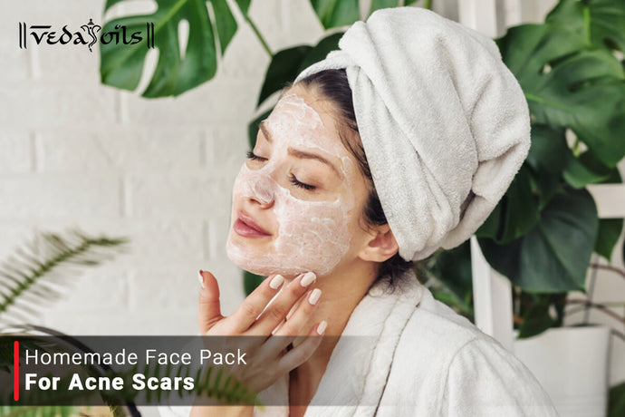 Homemade Face Pack for Acne Scars - DIY Recipes & How to Use