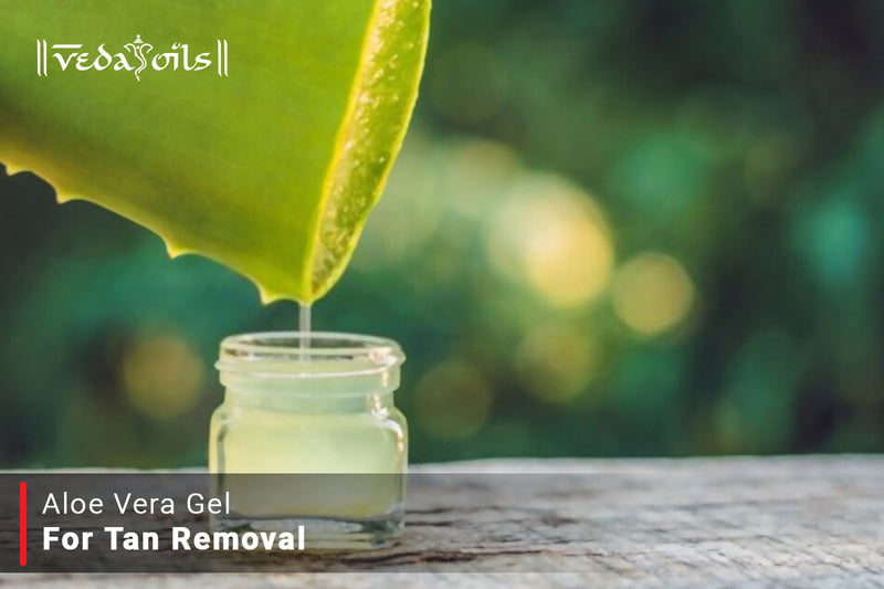Aloe Vera Gel For Tan Removal - Bye Bye Sun Tan