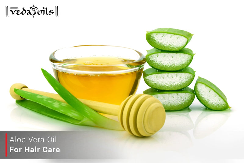 Aloe Vera Oil For Hair Growth -  Hydrates Oily Scalp