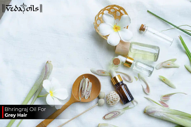 Bhringraj Oil For Grey Hair - No More Grey Hair With Bhringraj Oil