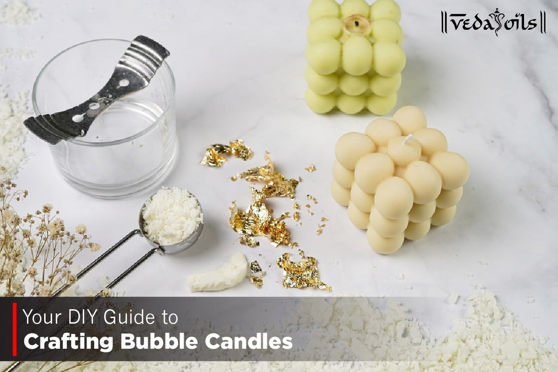 How To Make Bubble Candles at Home - Step-by-Step