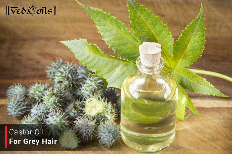 Castor Oil For Grey Hair | Reverse Premature Greying