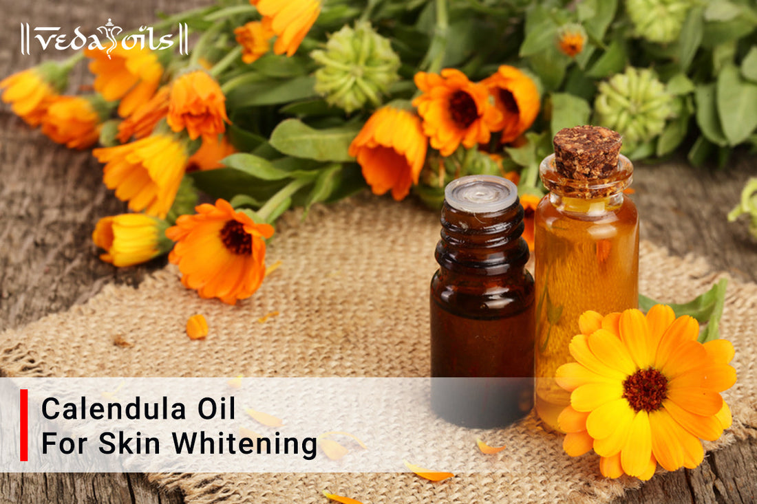 natural calendula oil for skin whitening