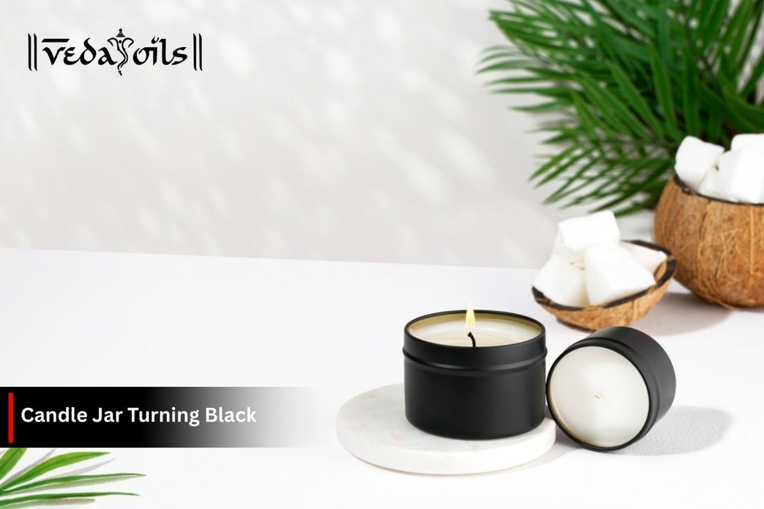 Candle Jar Turning Black