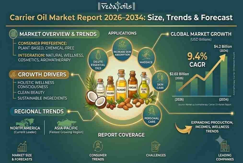 Carrier Oil Market Report 2026–2034: Size, Trends & Forecast