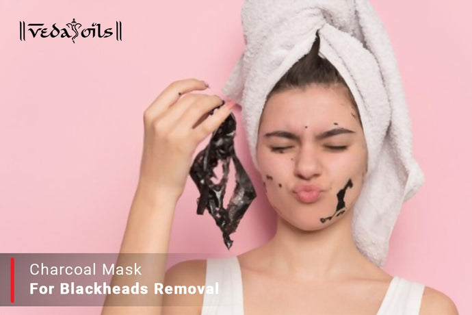 DIY Charcoal Mask For Blackheads & Whiteheads Removal