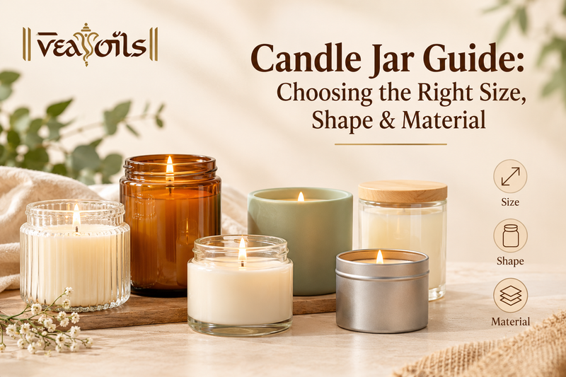 Candle Jar Guide: Choosing the Right Size, Shape & Material