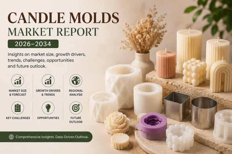 Candle Molds Market Report 2026–2034: Growth, Trends & Future Outlook