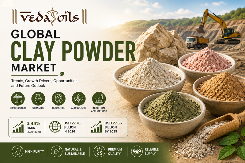 Global Clay Powder Market Report 2026–2035: Growth & Outlook