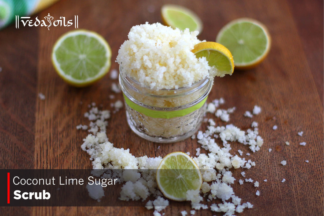 Coconut Lime Sugar Scrub