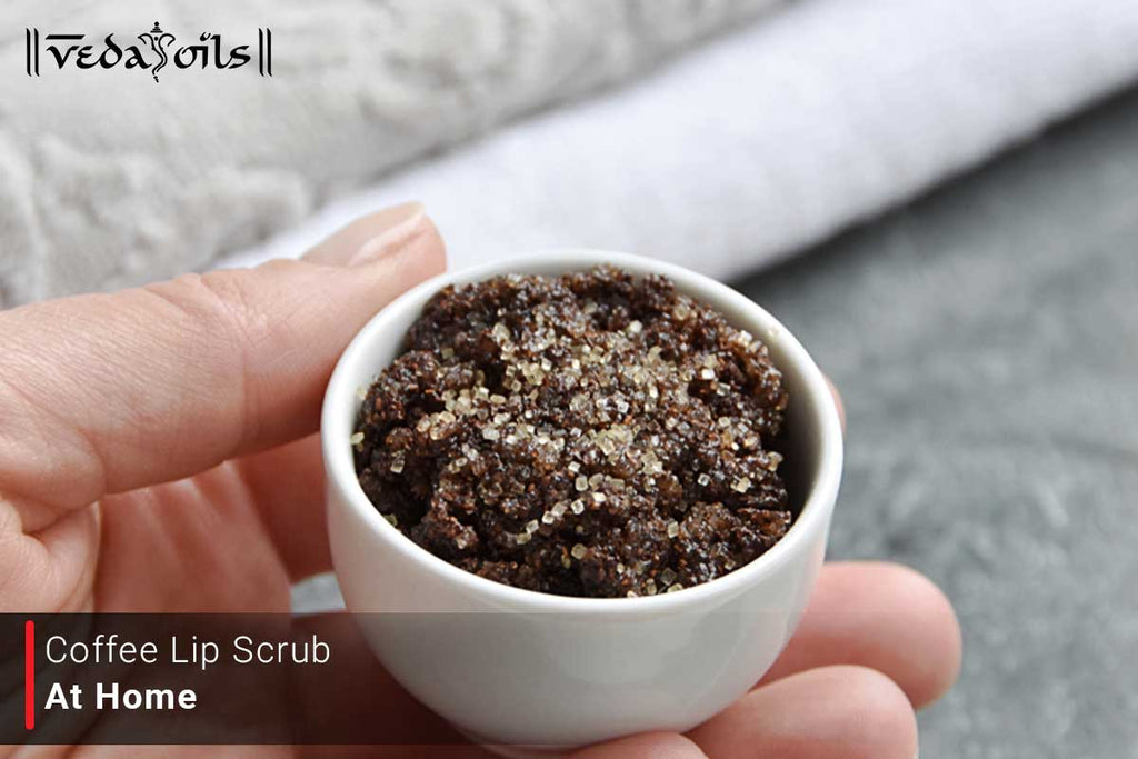 Coffee Lip Scrub DIY Recipes VedaOils